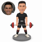 MGA-AC1633 custom soft clay bobblehead figure