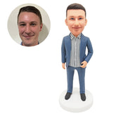 customised bobblehead figure business man boss