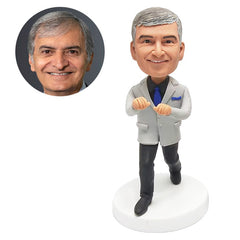 personalised bobblehead figurine funny colleagure businessman
