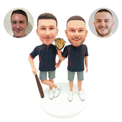 customised baseball fans coach bobbleheads figures
