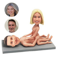 customized bobble head figure sexy couple