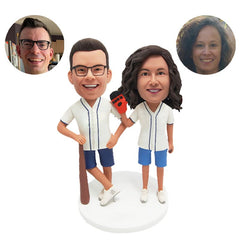 personalized figures baseball fans coach bobbleheads