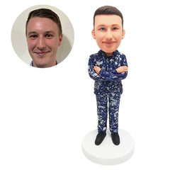 custom soldier bobblehead figure navy airforce military officer