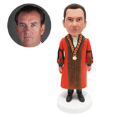 personalized bobblehead figure councillor in robe