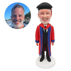 personalised bobble head figure PhD graduate
