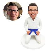 personalised bobble head figure jiu jitsu judo taekwondo karate