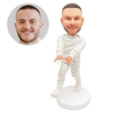personalised bobblehead figure mummy man