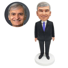 personalized bobblehead figure fat male boss manager