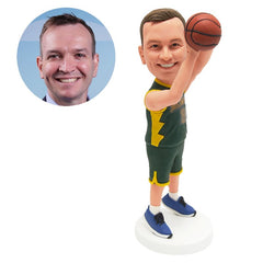 personalized bobblehead figure basketball player
