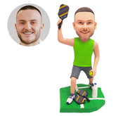 custom figurine pickleball bobblehead