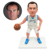 customised bobble head figure basketball player
