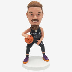 custom dribbling player basketball bobble head
