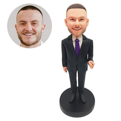 custom bobblehead figure wedding groom groomsman