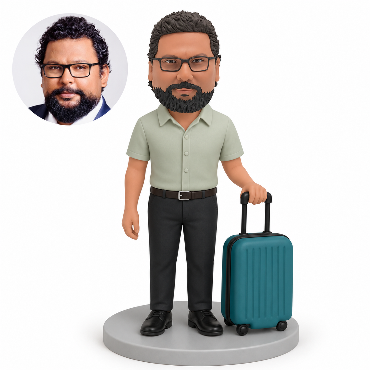 Custom soft clay bobblehead figure MGA-AC1646