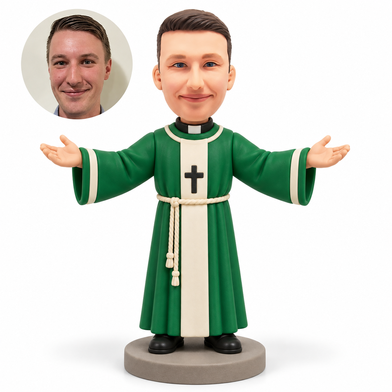 Custom soft clay bobblehead figure MGA-AC1647