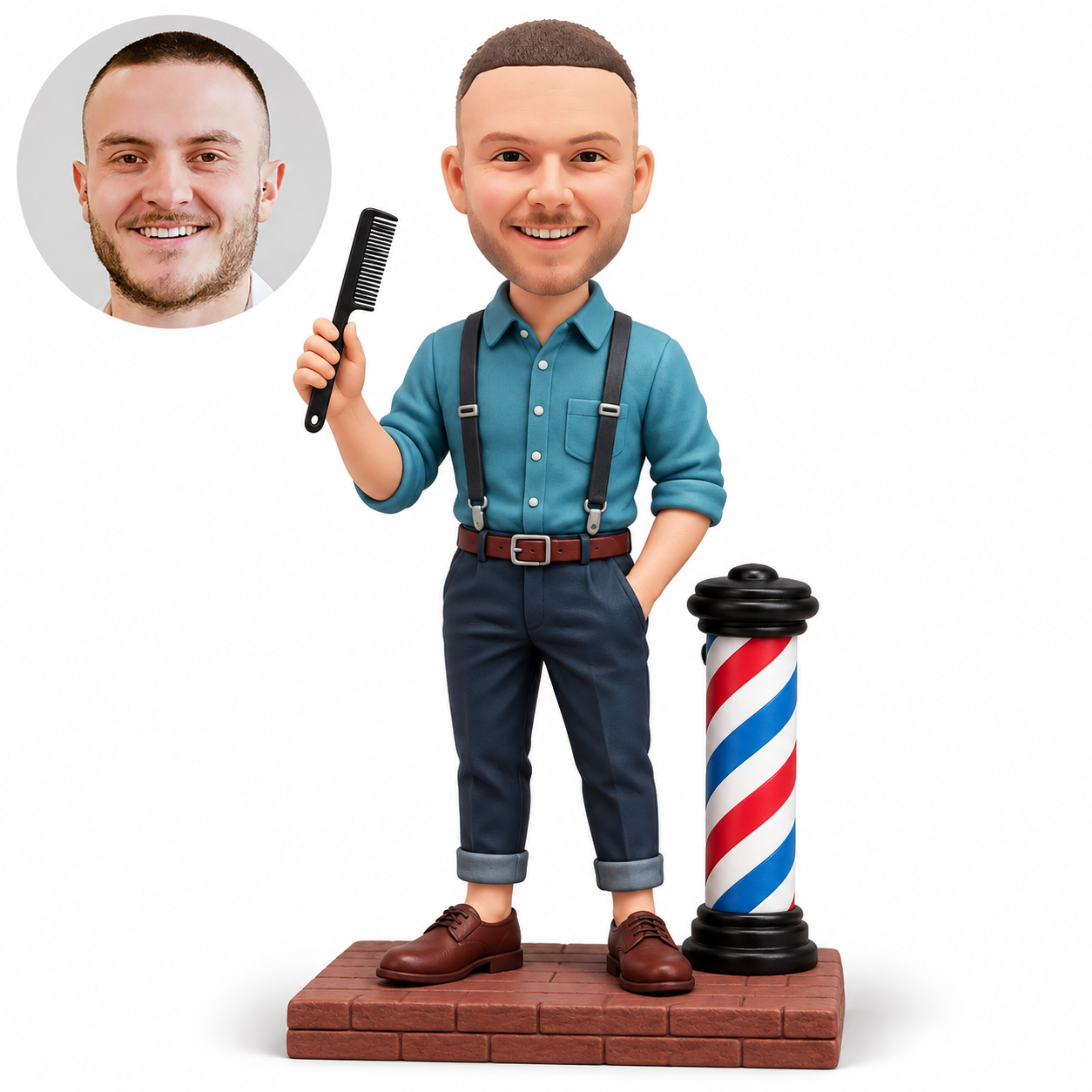 Custom soft clay bobblehead figure MGA-AC1648
