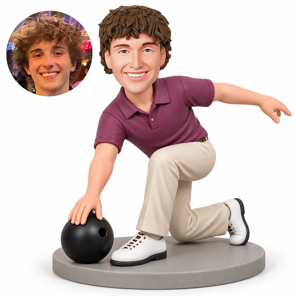 Custom bobblehead figure MGA-AC1658