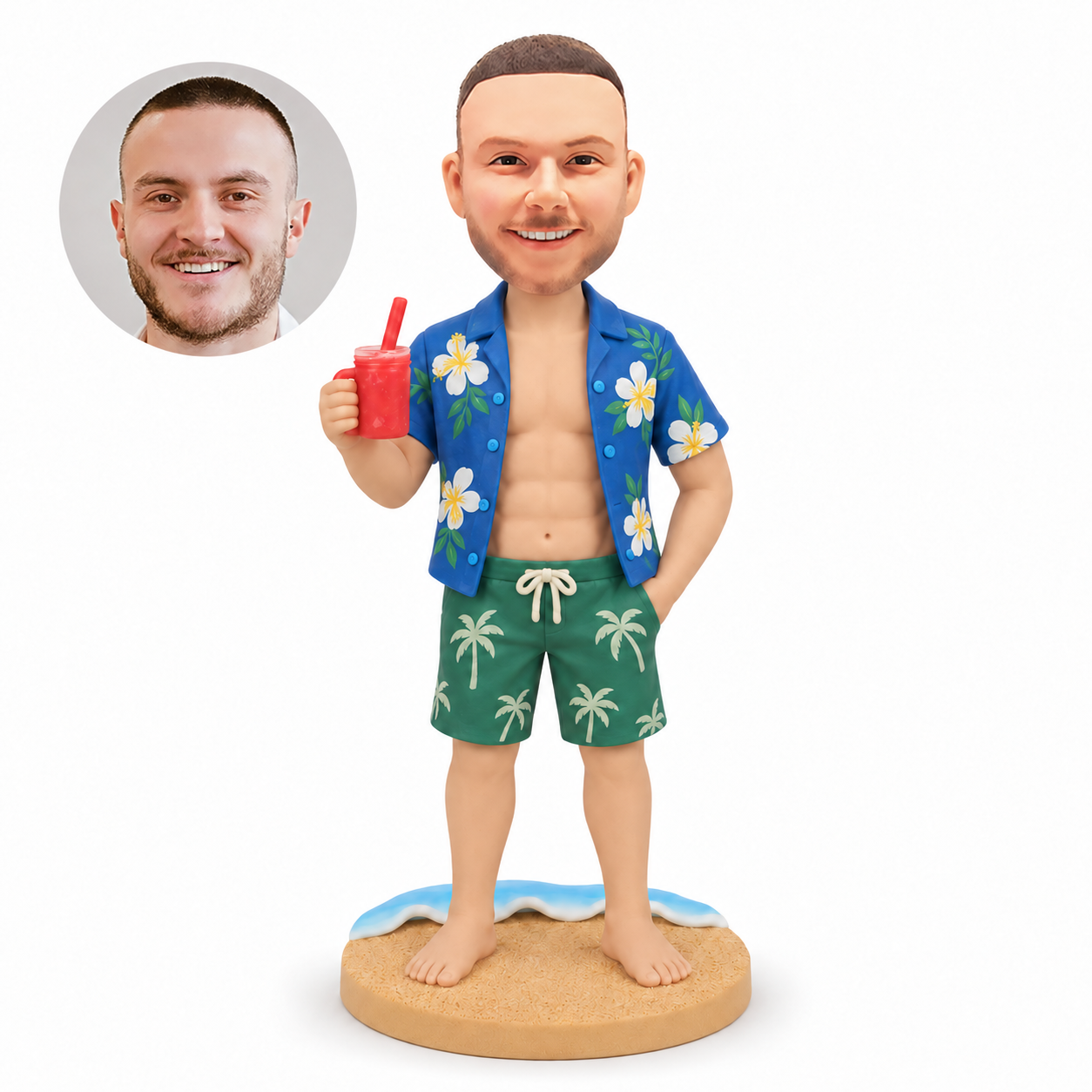 Custom soft clay bobblehead body design MGA-AC1699