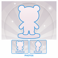 fully custom mascot bobblehead from your reference pictures